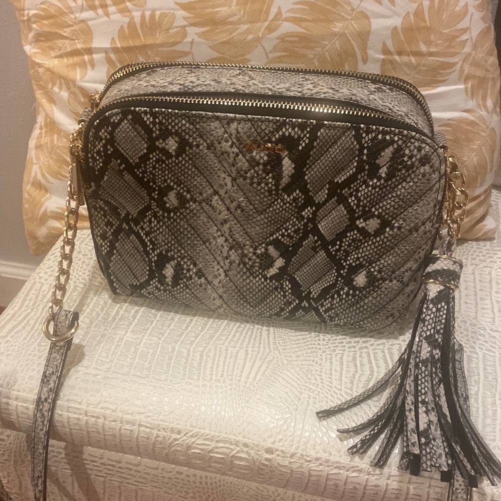 Aldo Snakeskin Crossbody